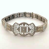 ART DECO FILIGREE BRACELET<br>$1,200