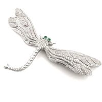 DIAMOND DRAGONFLY BROOCH <br>$9,800