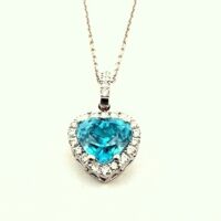 BLUE ZIRCON PENDANT<br>$2,850