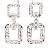 DIAMOND DROP EARRINGS<br>$4,500